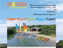 Tablet Screenshot of anastasiawatersports.com